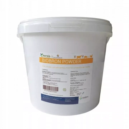 BIOBRON POWDER - UKŁAD ODDECHOWY U ZWIERZĄT: KASZEL, STRES, OP. 5,5 KG