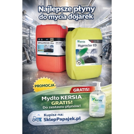 Kpl płynów  Hyproclor 25kg i Spulmicid 25kg + GRATIS