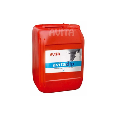 AVITADIP 10 kg – preparat do poudojowej higieny strzyków bazie chlorheksydyny
