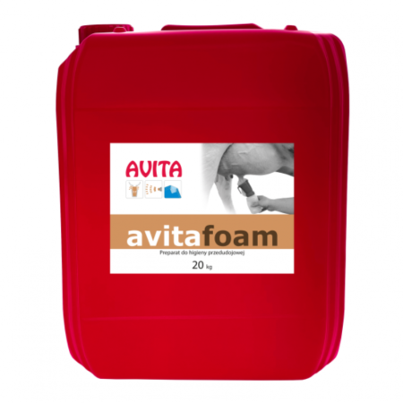 Avitafoam 20 kg Piana do stosowania przed dojem